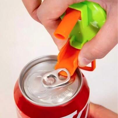 1pc Reusable Silicone Straw Lid, Creative New Straw Drink Can Cover, Suitable For Soda, Beverage, Juice, Sparkling Water Cans (Please Install Step-By-Step To Prevent Straw Detachment), Essential For Summer, Suitable For Outdoor Camping And Vacation, As Well As Family Gatherings For Children And Adults, Ensure Clean And Hygienic Drinking Of And Carbonated Drinks, Reduce Splashing. Cup Accessories, Back To School Supplies, Mother's Day Gift