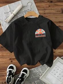 Plus Size T-Shirts - Black - View 2