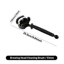 Coffee Machine All-In-One Cleaning Kit Brush, Espresso Semi-Automatic Coffee Machine Brew Head Cleaning Brush, Coffee Grinder Powder Brush, Filter Basket & Group Head Cleaning Tool - Multicolor - View 19