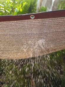 Perforated Sun Shade Net, Outdoor Sun Shading Cloth - Durable, Tear-Resistant, Easy To Install For Balcony, Yard And Pool - Provides Excellent Shading, Screening And Privacy Protection, With Bound Edges And Eyelets - Multicolor - View 6