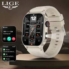 LIGE New Smart Watch With 370mAh Large Battery Capacity, Over 100 Sports Modes, Running Timing, Sleep Monitoring, Music Playback, Multiple Customizable Watch Faces, Fashionable Waterproof Sports Watch - View 14