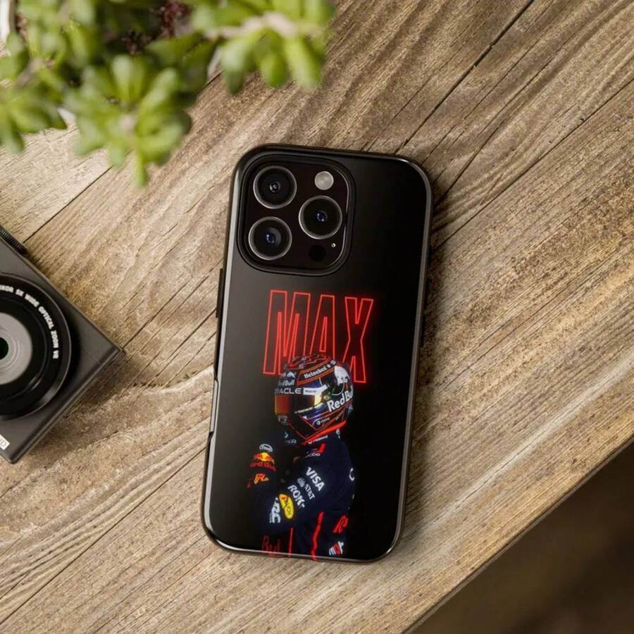 [24h Shipping From DE/FR/ES]Apple 17 16 15 Promax  23 24 25 26 Ultra GalaxyMax Verstappen  Racing F1 Phone Case, Durable Protective Cover - Frosted Finish - View 1