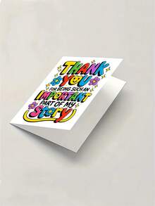 Heartfelt Thank You Card With "Thank You For Being Such An Important Part Of My Story" Message - Floral, Birthday, Wedding, Graduation, Teacher Appreciation - Elegant Thank You Note With Envelope - For Teachers, Friends, Family - A - View 5