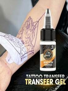 11pcs Tattoo Gel Kit - Includes 5pcs 18x13 Inch Tattoo Tablecloths, 5pcs 11.69x8.27 Inch Transfer Papers, And 12ML/15ML Tattoo Gel, Essential For Tattoo Enthusiasts - View 6