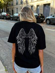Women T-Shirts - Black - View 4