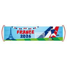3 Pcs New World Cup Football Tournament Handheld Banner, World Cup Atmosphere Decor, Photo Props, National Flag Rallying Prop - Germany - View 9