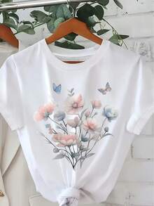Women T-Shirts - White - View 12