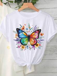 Women T-Shirts - White - View 1