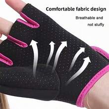 Gants de cyclisme antidérapants et amortissants, gants de sport pour l'entraînement de yoga, gants de fitness pour hommes et femmes - Multicolore - Voir 7