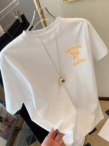 Women T-Shirts - White - View 1
