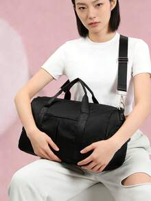 Fashion Sports Fitness Bag Large Capacity Outdoor Storage Travel Bag Short-Distance Travel Bag Independent Shoe Compartment Men And Women Unisex Bags - 彩色 - 查看 3