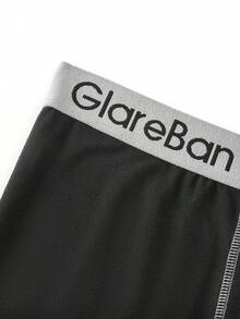 3 chiếc quần boxer brief độ dài trung bình, quần lót nam mới thoải mái - Nhiều màu - Xem 11