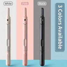 1pc Automatic Compass Set - Random Color - Precision Compass Set - Student Drawing Set (Compass + Eraser + Lead), Metal Drafting Tools, Suitable For Students And Professionals, Portable School & Office Supplies - A - View 1