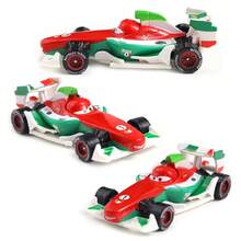 Cars juguete Anime figura Francesco Bernoulli F1 coche de carreras rey relámpago McQueen 1:55 vehículo de aleación fundida a presión regalos - 39 - Ver 1