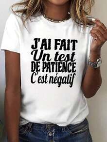 Plus Size T-Shirts - White - View 1