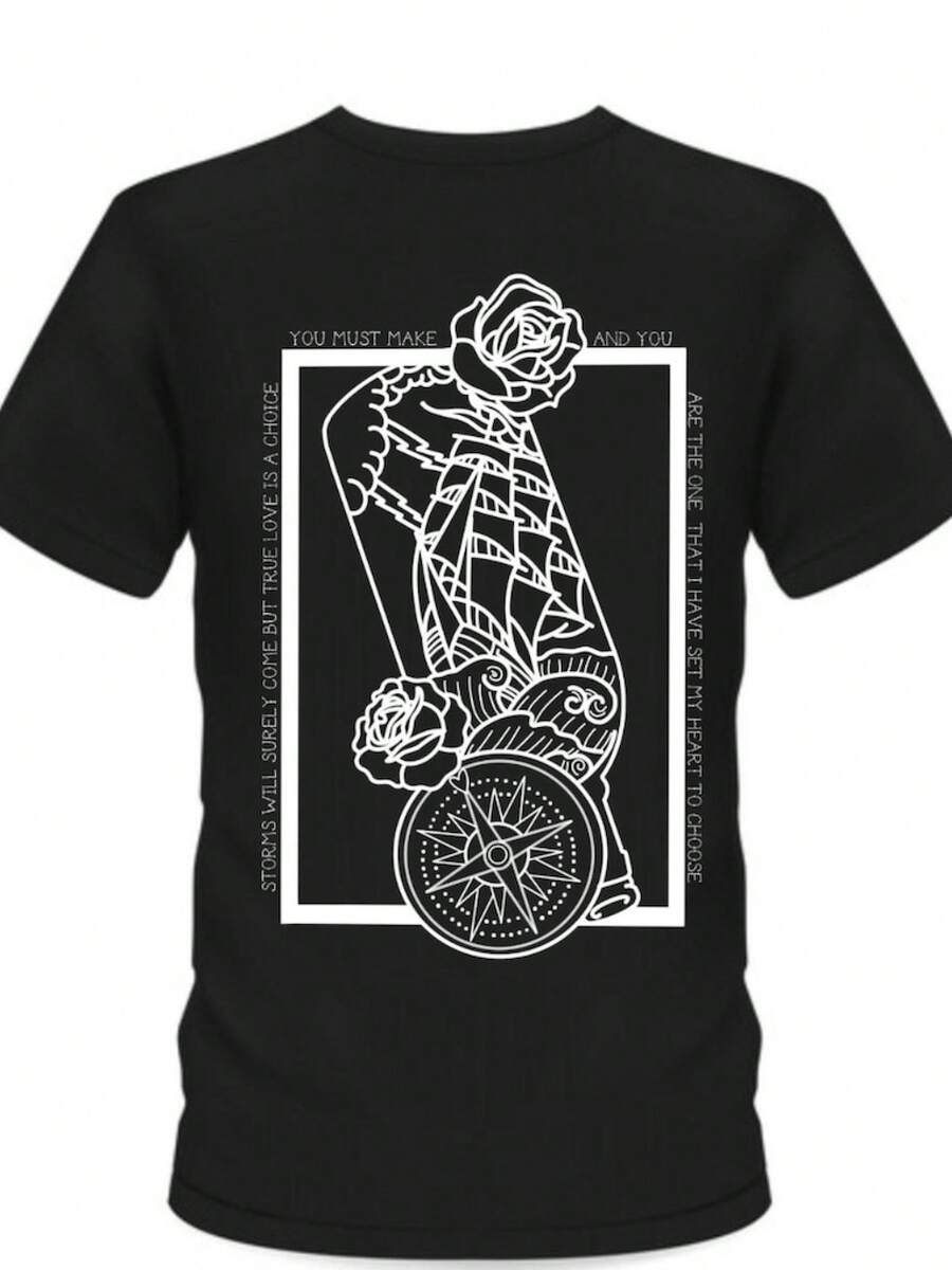 T-shirt in cotone puro stile vintage anni '90, con grafica divertente di un procione "cicciotto", umorismo vintage per gli amanti dei meme, stile casual per outfit quotidiani, manica corta, girocollo, in cotone traspirante - nero - Visualizzare 1