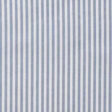Striped Cotton Scallop Table Placemat, Blue And White, 20" X 14" - mặc định - Xem 4