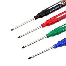 2pcs/Set Creative Multi-Purpose Deep-Hole Marking Pens - Black/Blue/Red, 45mm Long Tip For Quick-Drying Carpentry Marking, Suitable For Construction, Bathroom And Woodworking, Essential Item For Engineers - Multicolor - View 7