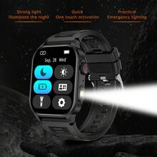 LIGE New Smart Watch With 370mAh Large Battery Capacity, Over 100 Sports Modes, Running Timing, Sleep Monitoring, Music Playback, Multiple Customizable Watch Faces, Fashionable Waterproof Sports Watch - View 9
