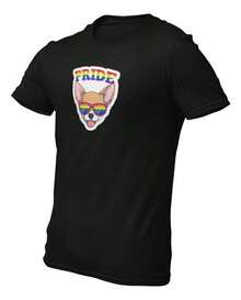 Playera De Lgbt Pride - Negro - Ver 2