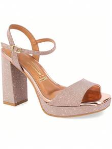 Vizzano Platform Sandal With Chunky Heel, Original, 6551-100 - Rosa - Visa 13