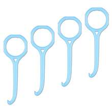 Aligner-B-Out V2  Blue 4 Pack Invisalign Remover Tool Aligner Remover Tool For All Aligners Removable Retainers Orthodontist Recommended Invisalign Accories - Blue 4 Pack - View 5