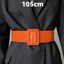 Đai nịt eo màu đỏ ánh gương, 1 chiếc - trái cam - Xem 6