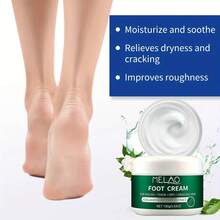 MELAO Urea Foot Cream, Specially Designed For Cracked Heels And Calluses - 40% Urea Formula, Repairs Dry Feet, Removes Calluses At Night, Softens Rough Skin. - Rose - View 3