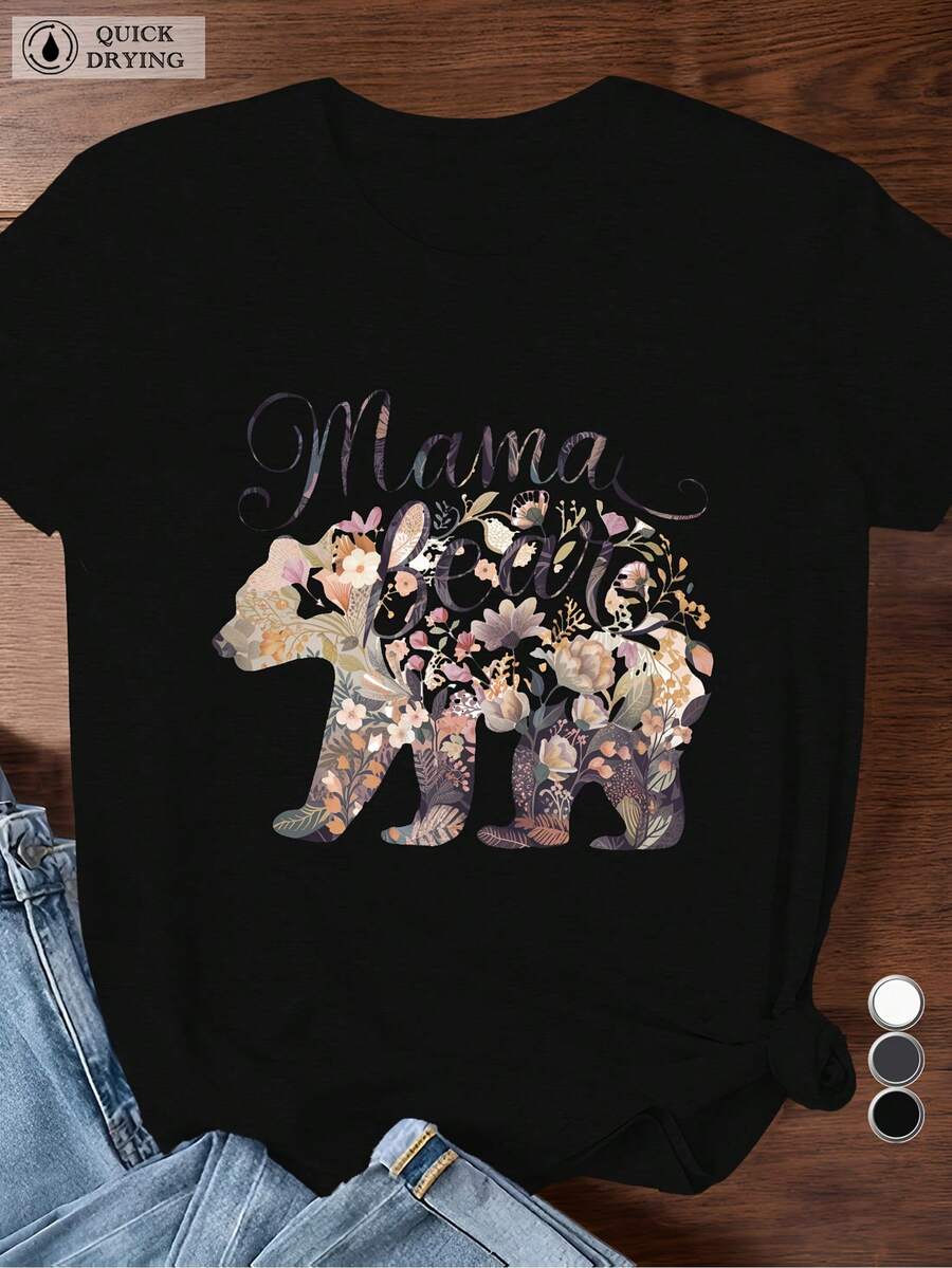 Women T-Shirts - Black - View 1