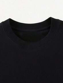 Plusstorlekar T-shirts - Svart - Visa 3