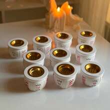 1pc DIY Clay Mold, Arabic Symbol Bowl, Middle Eastern Incense Burner, Candle Cup, Resin Mold, Round Storage Bowl Silicone Mold, Suitable For DIY Handcraft, Ramadan Decoration, Reusable - Bowl Mold - View 3