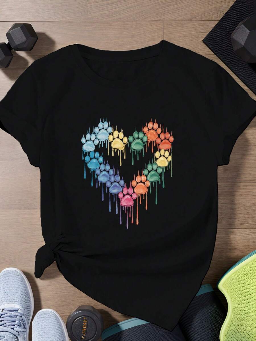 Women T-Shirts - Black - View 1