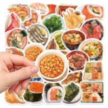 30张日式零食贴纸，可用于装饰手机壳、日记本、电脑、贺卡、信封、文具、滑板、吉他等，也是剪贴簿用品。 - 日式小吃 - 查看 6