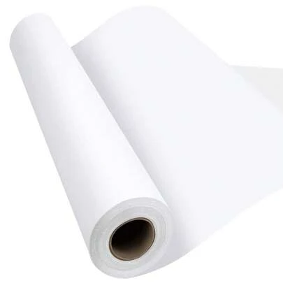 Giấy vẽ trắng dạng cuộn (44 cm x 10 mét) - Giấy thay thế cho giá vẽ, dùng để đóng gói, trang trí tường, làm đồ thủ công mỹ nghệ, đóng gói quà tặng.