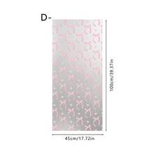 Daisy And Pink Bow Window Film, Reusable PVC Electrostatic Adsorption Frosted Glass Sticker, Suitable For Bathrooms, Kitchens, Bedrooms, And Home Decor. - Frosted Glass Sticker - View 11