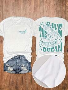 Women T-Shirts - White - View 8