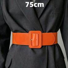 Đai nịt eo màu đỏ ánh gương, 1 chiếc - trái cam - Xem 7