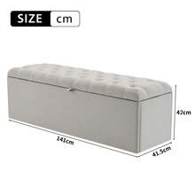Storage Benches & Ottomans - Grey - View 11