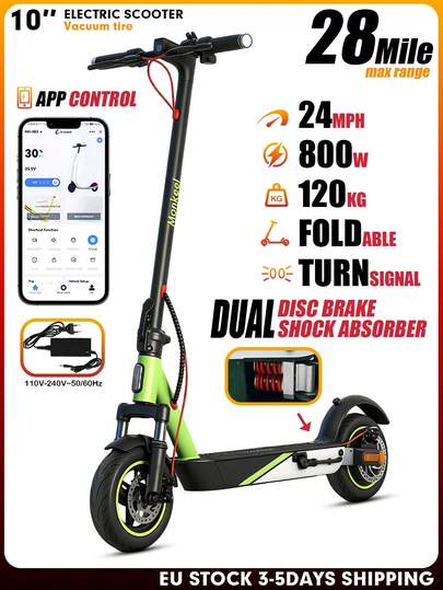 Mankeel Faltbarer Elektroroller Für Erwachsene Und Jugendliche – 10-Zoll-Vakuumreifen, Stoßdämpfer Vorne Und Hinten, Scheibenbremsen Vorne Und Hinten, Blinker, 800-Watt-Motor, 46,8-Volt-Akku Mit 8,55 Ah, Höchstgeschwindigkeit Von 40 Km/h (24 Mph), Reichweite Von 40 Km (25 Meilen) – Dieser Elektroroller Ist Die Perfekte Wahl Für Den Weg Zur Arbeit, Outdoor-Abenteuer, Erkundungstouren In Den Bergen Und Als Weihnachtsgeschenk Weihnachtsgeschenke, Thanksgiving-Geschenke