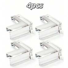 12pcs Silicone Transparent Furniture Corner Guards, Soft Edge Protectors, Corner Cushion Pads, Best Transparent Table Corner Bumpers, Protect Furniture And Cabinets From Sharp Edges - Multicolor - View 16
