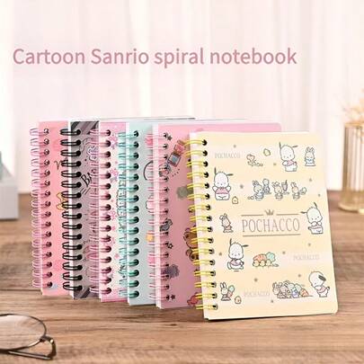 1pc Spiral Notebook, Coil Notebook, 5.71*4.13 Inches, Suitable For School, Office And Home Use, Notebook, Student Notebook, Office Notebook, Ideal Gift For Students, Classroom Rewards, School Supplies, Office Supplies, Stationery Supplies