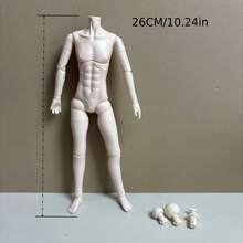 A New Fashionable And Beautiful BJD Doll, Which Can Be Dressed Up, Made Up, Collected And Used As A Decorative Item. It Makes A Great Birthday Or Christmas/New Year Gift. - Multicolor - View 12