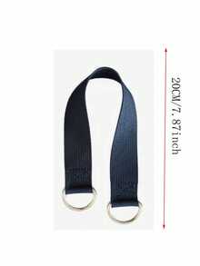 Durable Outdoor Camping Hammock Tree Straps Set, With 2 Safety Buckles, Suitable For Various Outdoor Swings, Hammocks And Playground Accessories, Perfect For Outdoor Camping Parties - Black - View 16