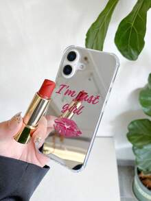 1 Piece, Free Shipping, Local Delivery, Accessories Not Included, Phone Case Compatible With Red Lip Pattern Mirror And Drop Protection. - Multicolor 4 - View 8