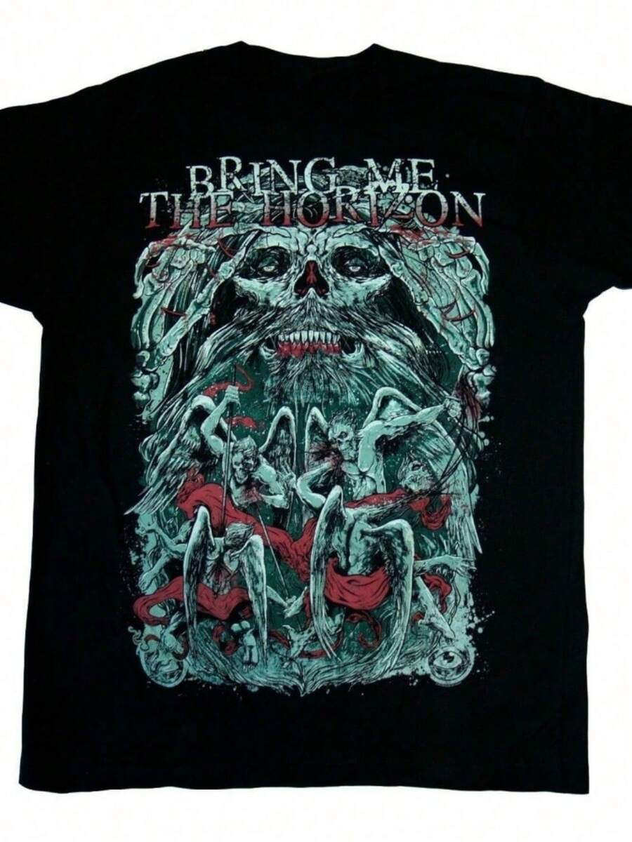 BRING ME THE HORIZON - Belanger Image T-Shirt S-234XL A664 - 黑色 - 查看 1