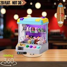 1pc Rotatable Acrylic Desktop Decor, Displaying Multiple Plush Figures, With Digital Display And Control Device, Suitable For Counter Display, Entertainment Venues, Gifts. Collectible Figurines, Birthday Decoration, Birthday Gift, Graduation Gift, Mother's Day Gift, Party Decoration, Party Supplies, Hospitality, Graduation Souvenir Office Desk Desk Office Supplies Office Accessories - Colorful - View 8