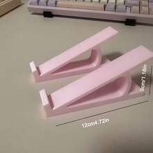 2个装人体工学键盘增高架，防滑通用支架，多种颜色可选，办公和游戏的理想之选 - 多色 - 查看 4