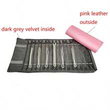 Professional Jewelry Necklace Storage Roll, With Anti-Tangle Compartments And High Elasticity Rubber Bands, Portable Storage Bag - Storage Bag - View 3