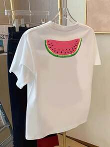 Women T-Shirts - White - View 8