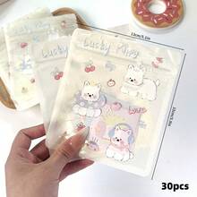 200个派对礼品包装袋，珠宝配饰包装袋，卡通狗图案包装袋，礼品自封收纳袋，礼品装饰包装袋，可重复使用，适用于节日生日婚礼派对礼品包装，日常收纳及塑料自封袋 - 包裝袋 - 查看 8